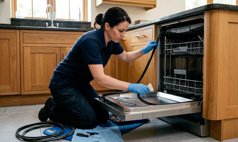 Dishwasher Door Gasket Replacement in Cornelius, NC