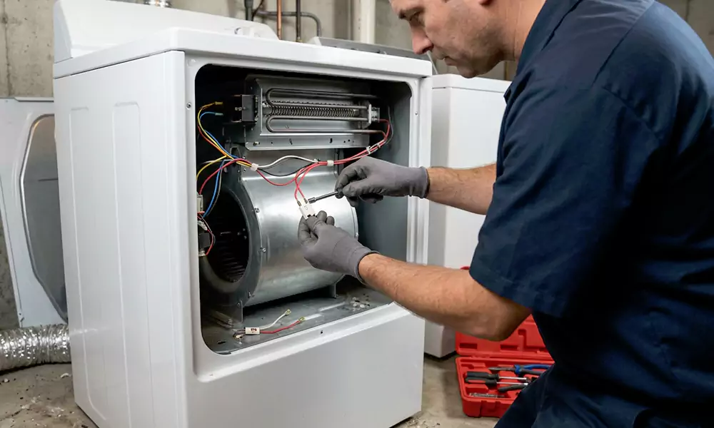 Dryer Thermal Fuse Replacement in Cornelius, NC