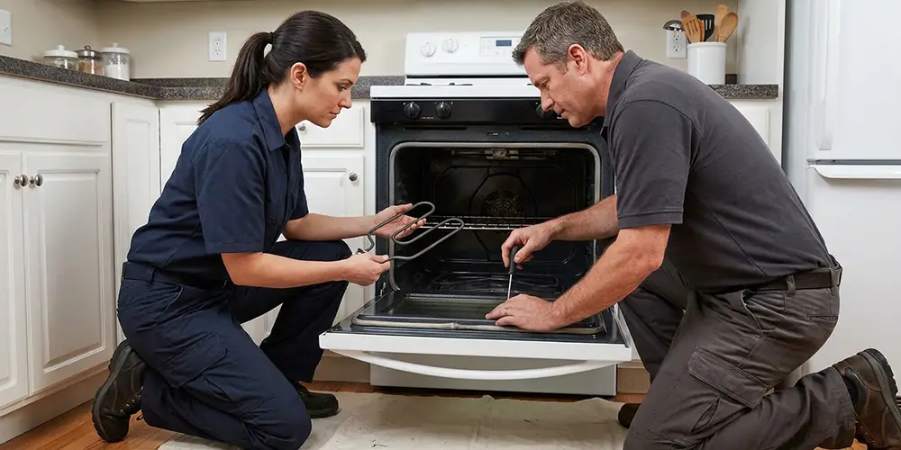 Oven Heating Element Replacement in Cornelius, NC
