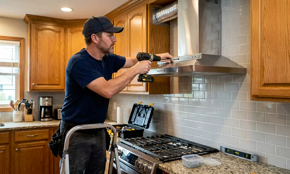 Range Hood Installation in Cornelius, NC
