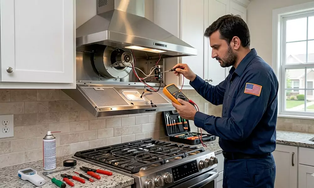 Range Hood Repair in Cornelius, NC