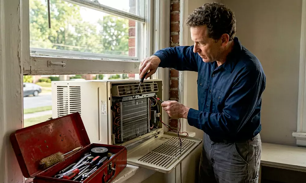 Window Air Conditioner Repair in Cornelius, NC