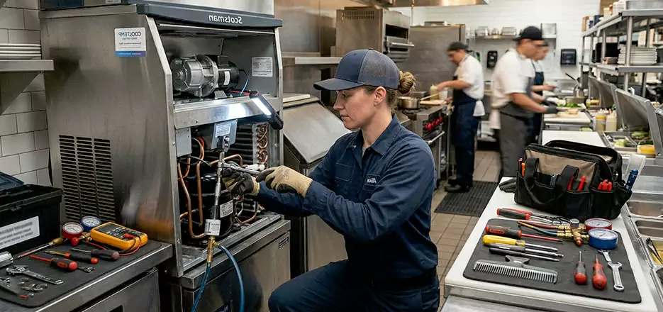 Commercial Ice Machine Maintenance in Cornelius