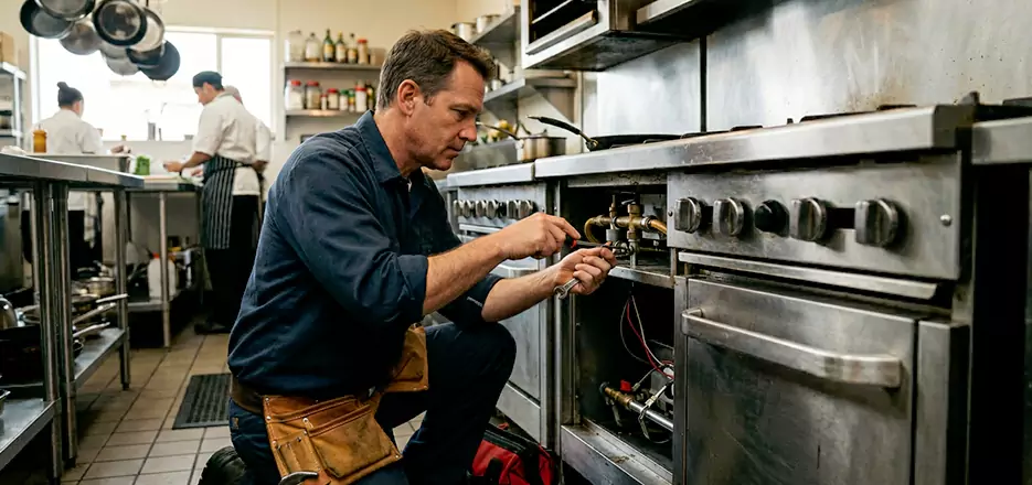 Emergency Commercial Stove Repair in Cornelius