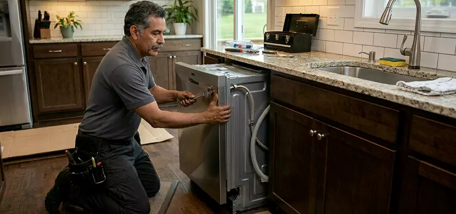 Same Day Dishwasher Installation in Cornelius