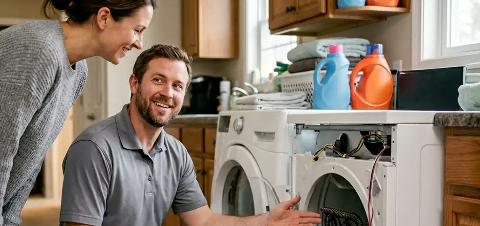 Dryer High Limit Fuse Replacement in Cornelius