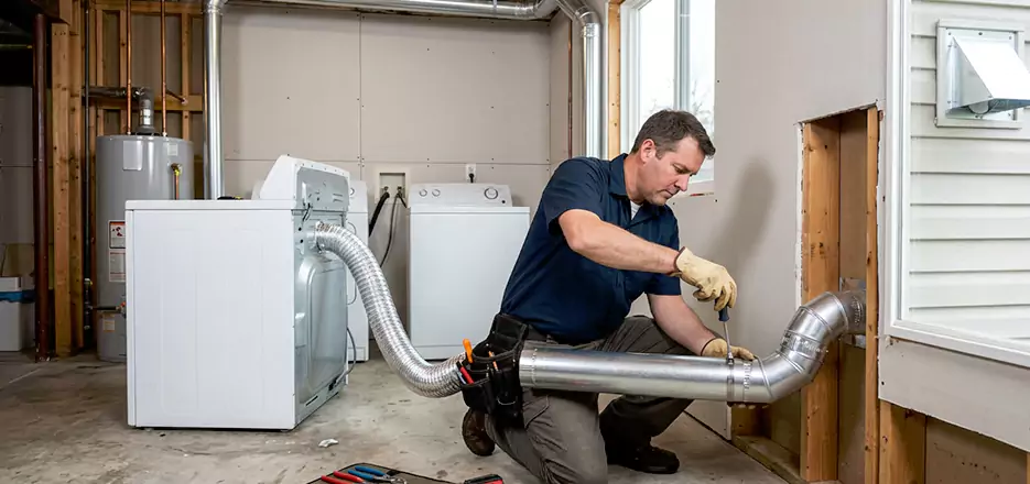 Recessed Dryer Vent Installation Cornelius