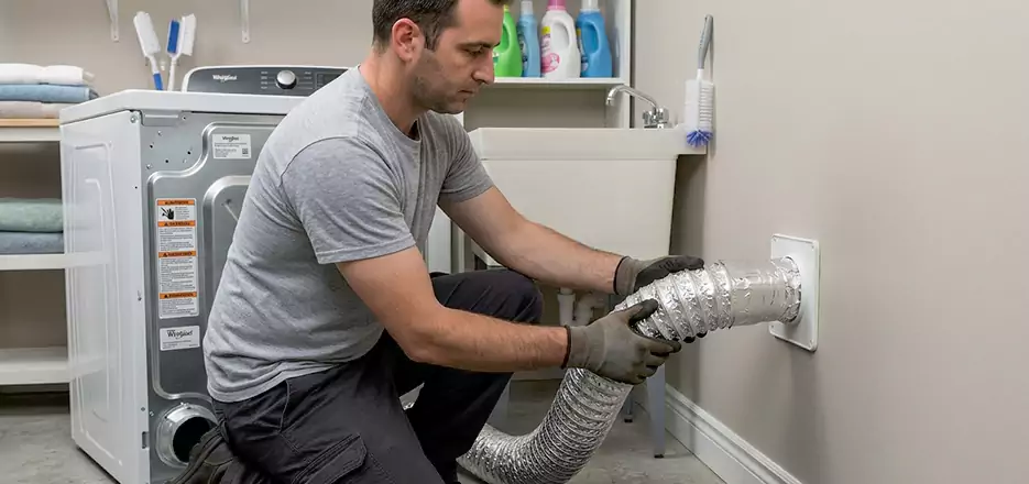 Dryer Exhaust Vent Repair in Cornelius