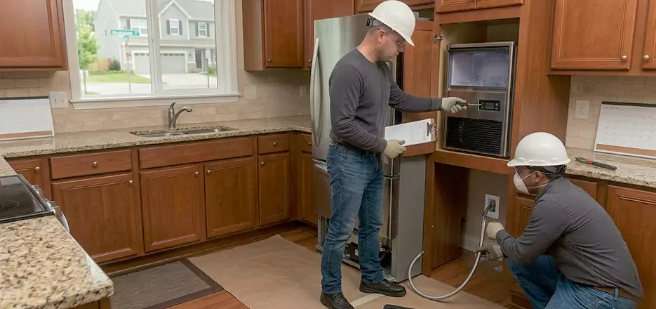 Emergency Ice Maker Water Line Installation in Cornelius