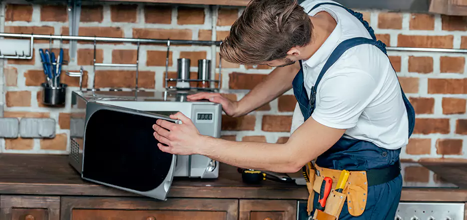 In-Home Microwave Repair in Cornelius