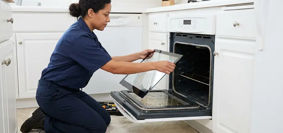 Range Oven Door Glass Replacement in Cornelius